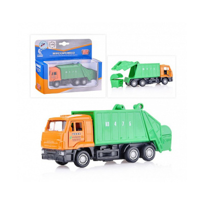 Игрушка Мусоровоз Камаз 12 см Технопарк SB-16-25WB (48)